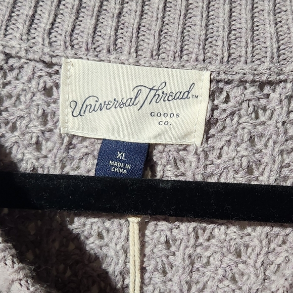 NWT Universal Thread Oversized Fit Knit Crew Sweater Size XL - Picture 2 of 6